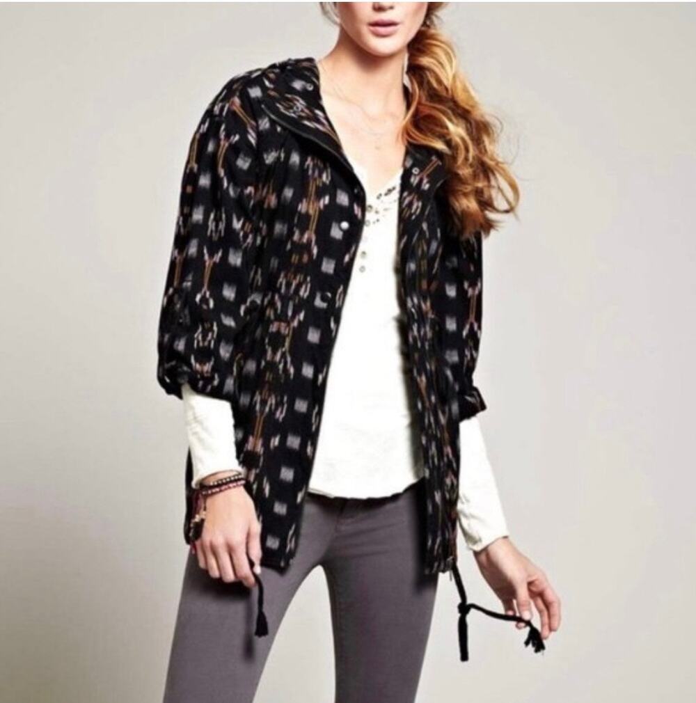 Free People / The Ikat Parka Baja Utility Jacket / sz S